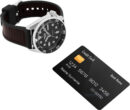 Seiko 5 Sports SKX Automatic Black Dial Black Leather Strap Watch for Men - SRPD55K2